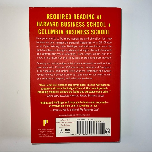 Compelling People by John Neffinger and Matthew Kohut, 2014, Paperback Book - Picture 3 of 3